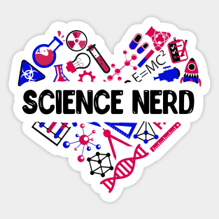 Science Nerd Gift Sticker